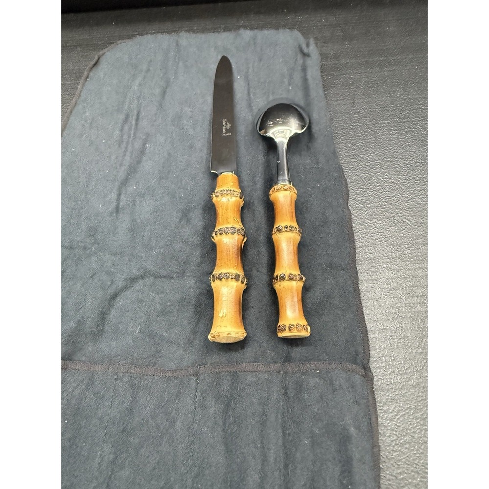 Alain Saint-Joanis Zen 2 Piece French Flatware Bambou Stainless